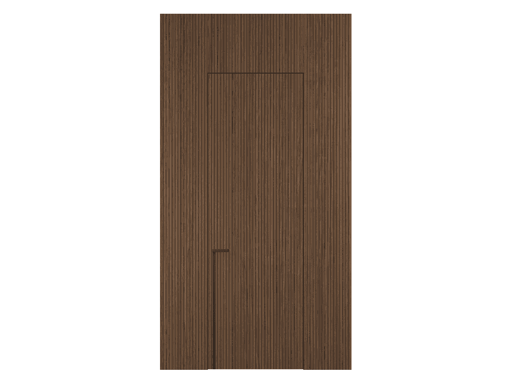 Панели для отделки стен Стеновая панель Радиальный шпон Naturwood Орех медный матовый рифт. Цвет Орех медный матовый рифт. Материал Радиальный шпон Naturwood. Коллекция Фрезерованные. Картинка.