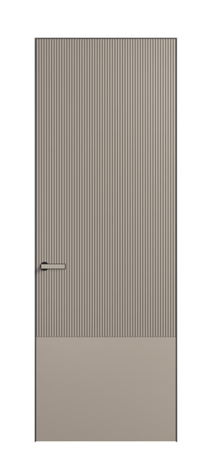 Дверь межкомнатная Velvet АКП 8203 Матовый бисквитный. Скрытый короб Черный Цена 67730 . Фабрика дверей Волховец 8 (800) 551 43 19 Межкомнатная дверь Velvet АКП 8203 Матовый бисквитный. Цена 67730 | Volhovec