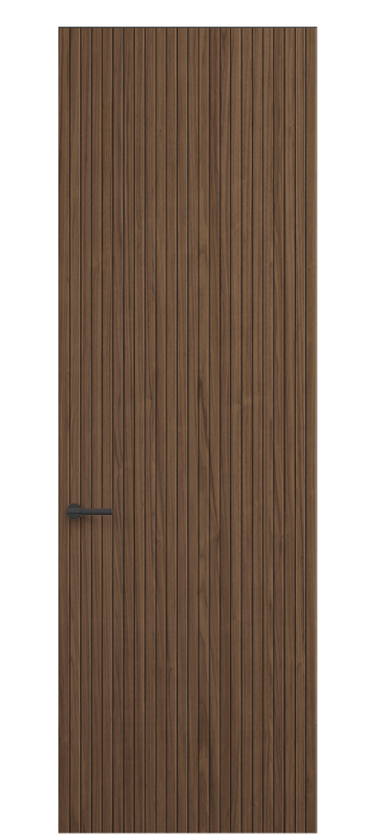 Дверь межкомнатная Select 0019 Орех умбра матовый рифт  Скрытый короб Черный Цена 98389 ₽ Наличники уже входят в базовый комплект. Фабрика дверей Волховец 8 (800) 551 43 19 Межкомнатная дверь Select 0019 Орех умбра матовый рифт  Цена 98389 ₽ | Volhovec