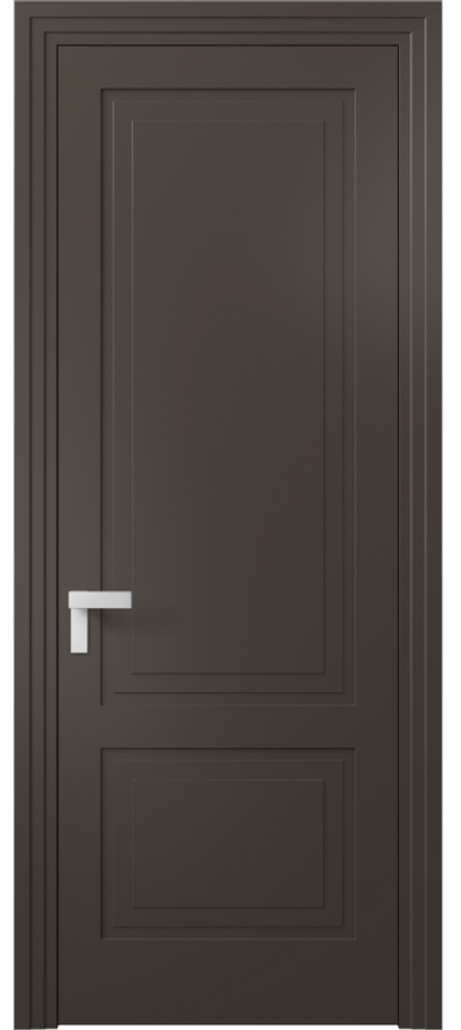 Межкомнатная дверь Rocca АКП 8351 Матовый антрацит  Цена 85399 ₽ | Volhovec