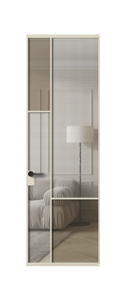 Дверь межкомнатная Mosaic АЛПЛ041.13 Алюминий бежево-серый Декоративное стекло с сеткой "Mesh silver", триплекс, 6 мм + Прозрачное бронзовое стекло, триплекс, 6 мм Без короба АБСР Цена 96160 Стоимость комплекта двери включает:
1. Полотно (600/650/700/750/800/850/900/950*2000-2400 мм).
2. Короб
3. Комплект фурнитуры (2 торцевые петли и магнитный замок с ответной планкой). Фабрика дверей Волховец 8 (800) 551 43 19 Межкомнатная дверь Mosaic АЛПЛ041.13 Алюминий бежево-серый Декоративное стекло с сеткой "Mesh silver", триплекс, 6 мм + Прозрачное бронзовое стекло, триплекс, 6 мм Цена 96160 ₽ | Volhovec