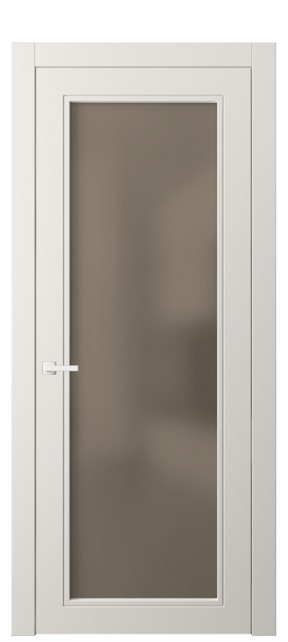 Дверь межкомнатная Neo Classic 8000 Матовый пудровый белый Сатинированное бронзовое стекло, триплекс, 8 мм Гладкий компланарный наличник МПБЛ Цена 48079 ₽ Наличники уже входят в базовый комплект. Фабрика дверей Волховец 8 (800) 551 43 19 Межкомнатная дверь Neo Classic 8000 Матовый пудровый белый Сатинированное бронзовое стекло, триплекс, 8 мм Цена 48079 ₽ | Volhovec
