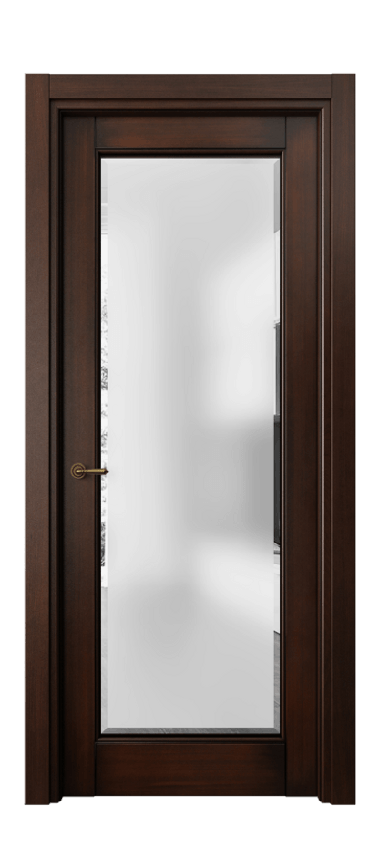 Дверь межкомнатная Toscana Rombo 6300 Бук тёмный с патиной Сатинированное стекло с фацетом, 6 мм Гладкий наличник БТП Цена 105899 ₽ Наличники уже входят в базовый комплект. Фабрика дверей Волховец 8 (800) 551 43 19 Межкомнатная дверь Toscana Rombo 6300 Бук тёмный с патиной Сатинированное стекло с фацетом, 6 мм Цена 105899 ₽ | Volhovec