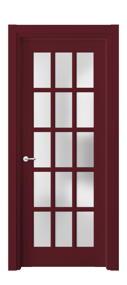 Межкомнатная дверь Toscana Grigliato 6311 Бук белоснежный Сатинированное стекло Цена 111999 ₽ | Volhovec