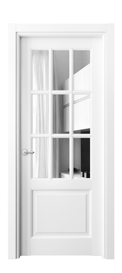 Дверь межкомнатная Тоскана Грильято 6312 Матовый белоснежный Двустороннее зеркало, триплекс Гладкий наличник МБЛ Цена 114899 ₽ Наличники уже входят в базовый комплект. Фабрика дверей Волховец 8 (800) 551 43 19 Межкомнатная дверь Тоскана Грильято 6312 Матовый белоснежный Двустороннее зеркало, триплекс Цена 114899 ₽ | Volhovec