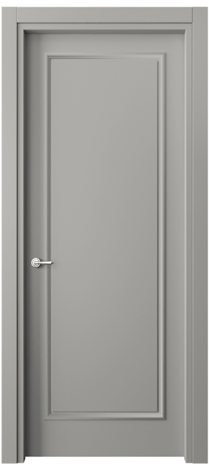 Межкомнатная дверь Париж 8101 Матовый нейтральный серый  Цена 64599 ₽| Volhovec