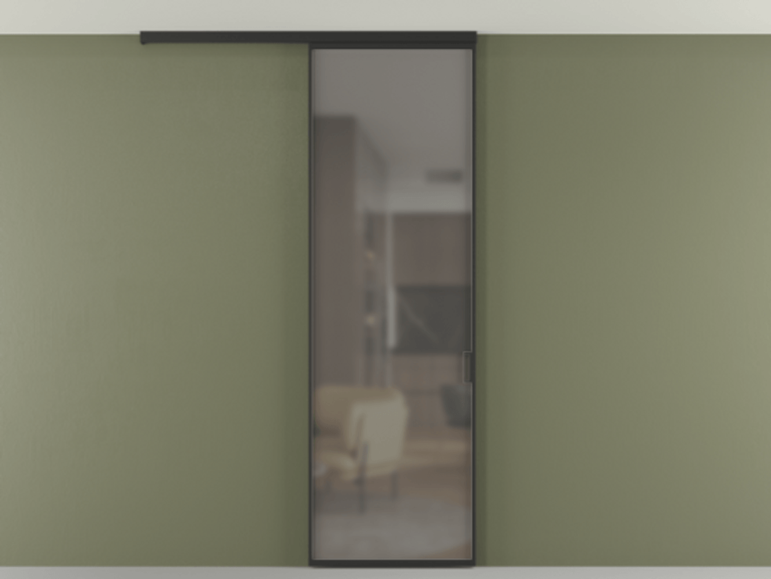 Перегородка Formato вдоль стены на потолок одностворчатая АЛПР 040.01 Алюминий Черный Сатинированное серое стекло, триплекс. Скрытый короб ЧЕР Цена 100950 ₽ 1. Полотно 2 шт. (800/2100 мм)
2. Комплект установки раздвижной системы
3. Базовый комплект фурнитуры
4.Ручка RONDO
. Фабрика дверей Волховец 8 (800) 551 43 19 Перегородка Formato вдоль стены на потолок одностворчатая АЛПР 040.01 Алюминий Черный Сатинированное серое стекло, триплекс Цена 100950 ₽ | Volhovec