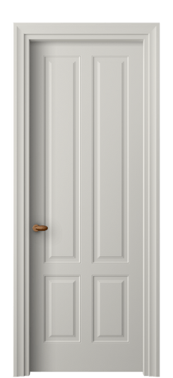 Дверь межкомнатная 8521 МТСР. Цвет Матовый тёплый серый. Материал Гладкая эмаль. Коллекция Esse. Картинка.