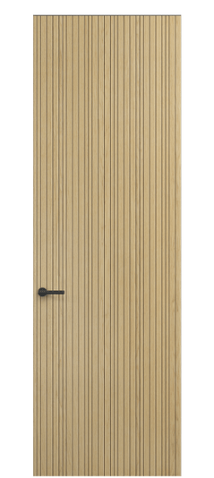 Дверь межкомнатная АКУ 0021 ДБН. Цвет Дуб натур. Материал Шпон ценных пород. Коллекция Select. Картинка.