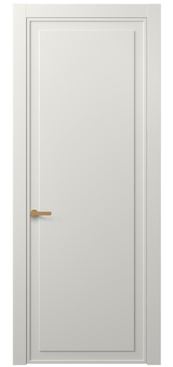 Дверь межкомнатная АКП 8602 МСР. Цвет Матовый серый. Материал Гладкая эмаль. Коллекция Frame. Картинка.