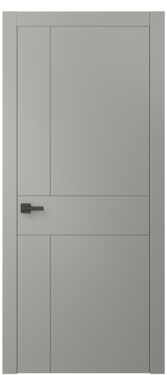 Межкомнатная дверь 8056 МНСР. Цвет Матовый нейтральный серый. Материал Гладкая эмаль. Коллекция Linea. Фото. Дверь межкомнатная 8056 МНСР. Цвет Матовый нейтральный серый. Материал Гладкая эмаль. Коллекция Linea. Картинка.
