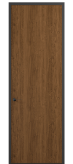 Дверь межкомнатная 0010 АКП ЛОР. Цвет Лесной орех. Материал Ламинатин. Коллекция Планум Про. Картинка.