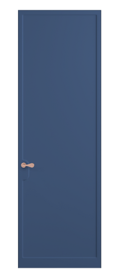 Дверь межкомнатная 7501 Отдалённо-синий RAL 5023. Цвет RAL Отдалённо-синий RAL 5023. Материал Гладкая эмаль. Коллекция Softform. Картинка.