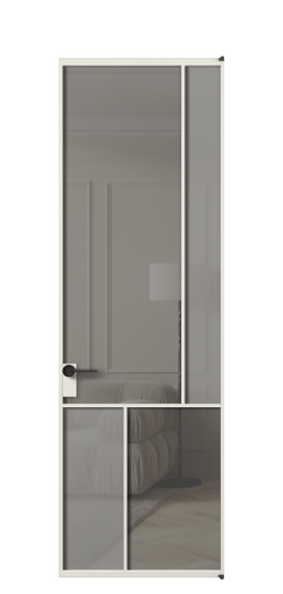 Межкомнатная дверь АЛПЛ041.21 АСР Серый сатин матовое + Серый прозрачное. Цвет Алюминий серый. Материал Алюминий в эмали. Коллекция Мозаик. Фото. Дверь межкомнатная АЛПЛ041.21 АСР Серый сатин матовое + Серый прозрачное. Цвет Алюминий серый. Материал Алюминий в эмали. Коллекция Мозаик. Картинка.