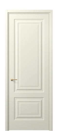 Дверь межкомнатная 8451 ММБ. Цвет Матовый молочно-белый. Материал Гладкая эмаль. Коллекция Mascot. Картинка.