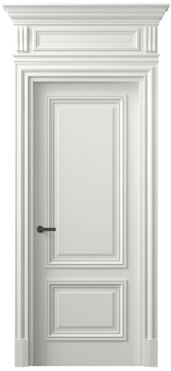 Дверь межкомнатная 7303 БССР. Цвет Бук светло-серый. Материал Массив бука эмаль. Коллекция Antique. Картинка.