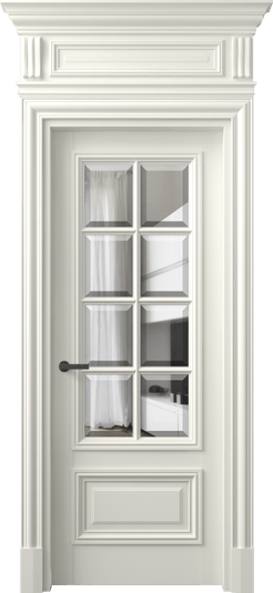 Дверь межкомнатная 7316 БЖМ ПРОЗ Ф. Цвет Бук жемчуг. Материал Массив бука эмаль. Коллекция Antique. Картинка.