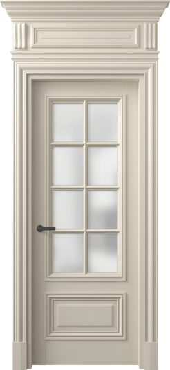 Дверь межкомнатная 7316 ББСР САТ. Цвет Бук бежево-серый. Материал Массив бука эмаль. Коллекция Antique. Картинка.
