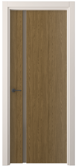 Дверь межкомнатная 4222 ТФД БР САТ. Цвет Торфяной дуб. Материал Ламинатин. Коллекция Freedom. Картинка.