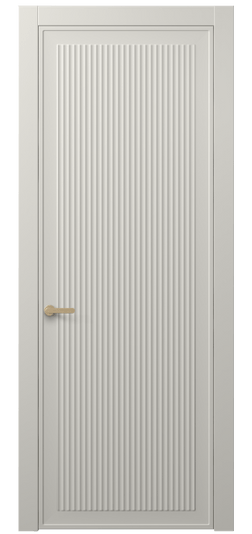 Дверь межкомнатная 8642 МТСР. Цвет Матовый тёплый серый. Материал Гладкая эмаль. Коллекция Alba. Картинка.
