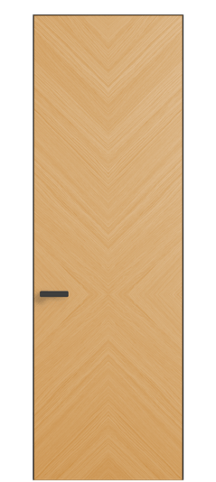 Дверь межкомнатная АКП 0205 ДЗМЛР Дуб золотой матовый. Цвет Дуб золотой матовый рифт. Материал Радиальный шпон Naturwood. Коллекция Rift. Картинка.