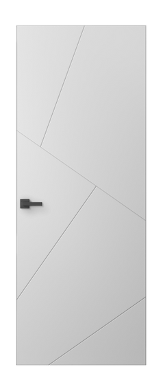 Дверь межкомнатная 8058 ГРН. Цвет Грунт под покраску. Материал Грунт под покраску. Коллекция Linea. Картинка.