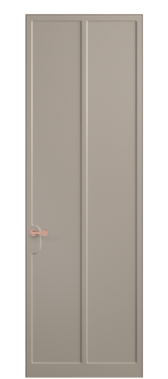 Дверь межкомнатная 7511 МБСК. Цвет Матовый бисквитный. Материал Гладкая эмаль. Коллекция Softform. Картинка.