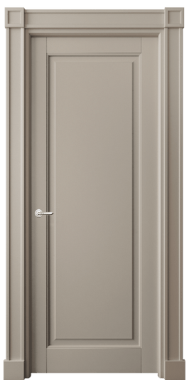 Дверь межкомнатная 6301 МБСК. Цвет Матовый бисквитный. Материал Гладкая эмаль. Коллекция Тоскана Плано. Картинка.