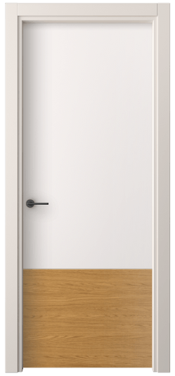 Дверь межкомнатная 4229 ПЭКС. Цвет ПЭТ кремово-серый. Материал ПЭТ. Коллекция Freedom. Картинка.