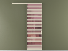 Перегородка Formato вдоль стены 1 створка