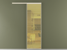 Перегородка Formato вдоль стены 1 створка