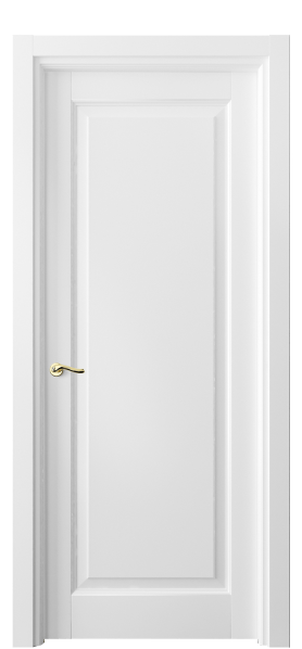 Дверь межкомнатная 0701 ББЛ. Цвет Бук белоснежный. Материал Массив бука эмаль. Коллекция Lignum. Картинка.