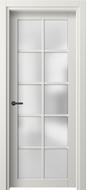 Дверь межкомнатная 2106 СТБЛ САТ. Цвет Софт-тач белоснежный. Материал Полипропилен. Коллекция Neo. Картинка.