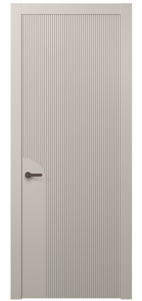 Дверь межкомнатная 8625 МСБЖ . Цвет Матовый светло-бежевый. Материал Гладкая эмаль. Коллекция Dune. Картинка.